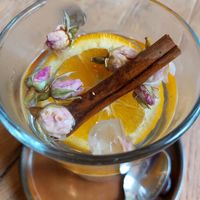 Sinaasappel, kaneel roos thee at Gember in Horst