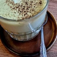 Golden chai latte at Gember in Horst