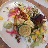 Vegan jackfruit rendang at Gember in Horst