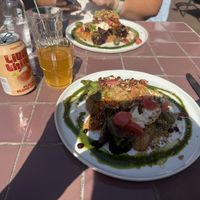 Desembrood paprika spread vegan feta   at Gember in Horst