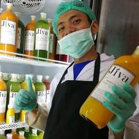 Farm FRESH cold pressed juice, made FRESH daily direct from the Jiva veganic farm then delivered free to your doorstep. Optimal 3 day juice cleanse. at Jiva Creations in Mengwi