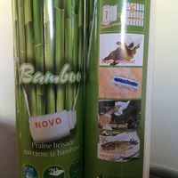Eco friendly washable bamboo towels at Dobra volja in Celje