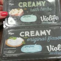 Vegan cream cheese at Dobra volja in Celje