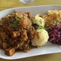 Vegan bigos  at The Singing Rooster in Penzance