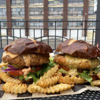 Burgers at Sprouting Dreams in Dayton