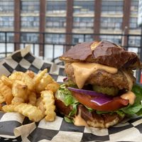 Burger  at Sprouting Dreams in Dayton