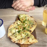 Cheesy garlic bread   at The Flat in Exeter