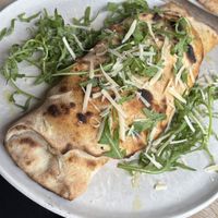 Folded sausage walnut pizza   at The Flat in Exeter