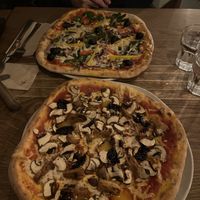 Lush vegan pizzas!   at The Flat in Exeter