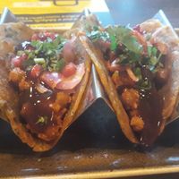 Desi Thapla Tacos at Chai Naasto in Beckenham