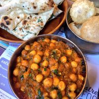 Chole & Kale Masala at Chai Naasto in Beckenham
