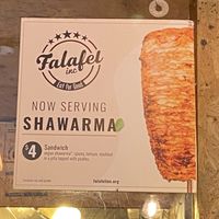 Vegan shawarma   at Falafel Inc - Georgetown in Washington