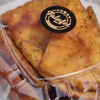 Zaatar chips at Falafel Inc - Georgetown in Washington