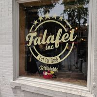 Outside at Falafel Inc - Georgetown in Washington