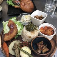 Lunch spread at Natudeco in Kamakura