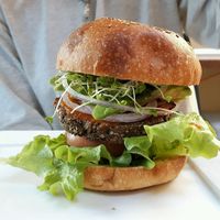 vegburger at Natudeco in Kamakura