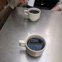 Organic coffee with soymilk available at Natudeco in Kamakura