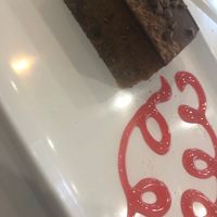 Raw vegan caramel slice   at ManicOrganic Cafe in Penrith