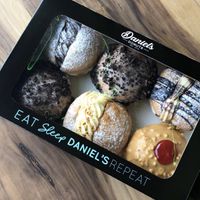 Vegan selection 😍 at Daniel's Donuts - Springvale in Springvale