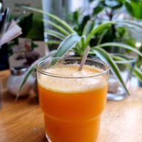 Fresh juice at Logica Cafe Restaurant in Leiden