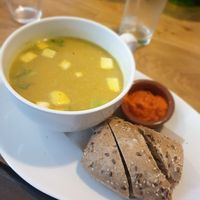 Soup of the day at Logica Cafe Restaurant in Leiden