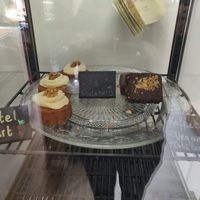 They also have vegan cake at Logica Cafe Restaurant in Leiden