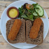 Vegetable Croquettes at Logica Cafe Restaurant in Leiden