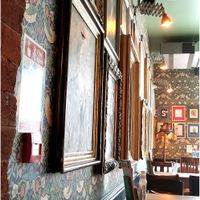 That wallpaper!!   at Lounges - Molino Lounge in Oldham