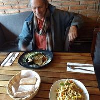 Pasta dish, tacos, fresh bread at Silverio Urban Coffee & Shop in Queretaro
