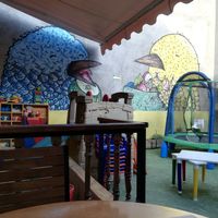 The kids zone at Silverio Urban Coffee & Shop in Queretaro