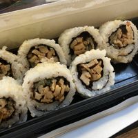 Vegan chicken teriyaki futomaki  at YO! Sushi in Newcastle Upon Tyne
