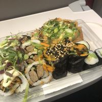 Plant Power takeaway box   at YO! Sushi in Newcastle Upon Tyne