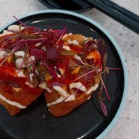 inari taco 💖🍙 at YO! Sushi in Newcastle Upon Tyne