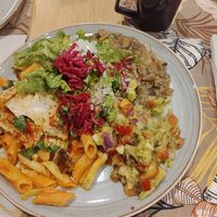 Various options to pick up #Veganuary at Raw Porto Alegre in Porto Alegre