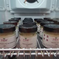 yummy raw vegan desserts at Raw Porto Alegre in Porto Alegre