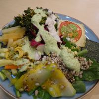 from the open lunch buffet at Raw Porto Alegre in Porto Alegre