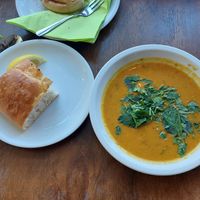 Lentil soup at Hausboot in Ludwigshafen