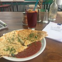 Vegan Quesadilla  at Hausboot in Ludwigshafen