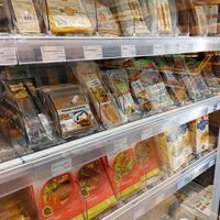 Refrigerated goods (some only vegetarian!) at Reformhaus Escher in Mannheim