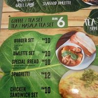 Menu at Classic Vegetarian Corner in Ipoh