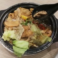 bak kut teh mee suah at Truly Vegetarian in Central Singapore