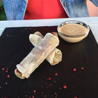 spring rolls at Green Cuisine in Minsk