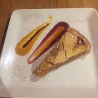 Vegan Treacle Tart
*usually served with vegan ice cream but I opted for just the tart.  at The Horse and Jockey in Lichfield