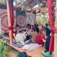  at Sacred Sushi and Curry Sunday in Pisac