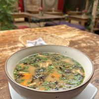   at Sacred Sushi and Curry Sunday in Pisac