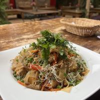   at Sacred Sushi and Curry Sunday in Pisac