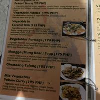 Menu  at Ven'z Kitchen in Moalboal