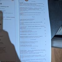 Menu 2 at Zakhang in Grenoble