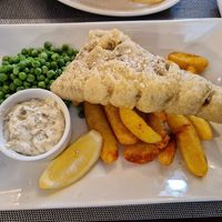 'Fish' & Chips  at The Chester Arms in Chicheley