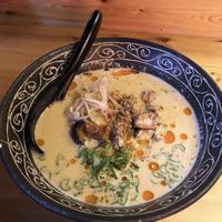 Vegan Tonkotsu at Ramen Momo in Reykjavik